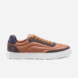 SOLETHREADS REBEL Men QUILT Colourblocked Memory Foam Insole Contrast Sole Sneakers image 3