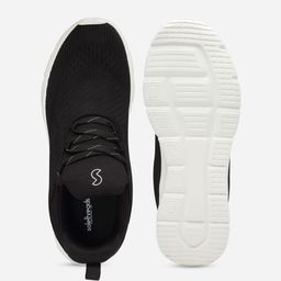 Solethreads Men Textured Mesh Memory Foam Insole Contrast Sole Sneakers image 4