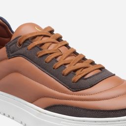 SOLETHREADS REBEL Men QUILT Colourblocked Memory Foam Insole Contrast Sole Sneakers image 4