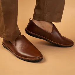 Big Fox Men Tan Slip-On Sneakers-picture-31