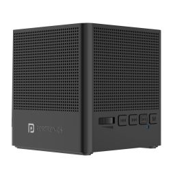 Black Portronics Bounce 2 portable speaker with FM – A compact and lightweight wireless speaker with immersive sound, ideal for travel and home use-10