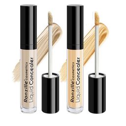 Ronzille Set of 2 HD Waterproof Matte Liquid Concealer 5ml each - Shades 01 & 02-29