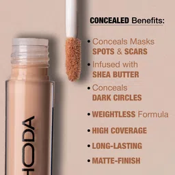 Hilary Rhoda Hide It All Cover Concealer With Shea Butter - 3.7 ml - Shade 03 image 3