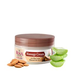 ROSA Massage Cream with Aloevera & Almond Oil - 200 ml-44