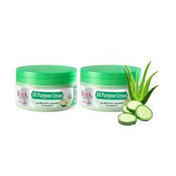 ROSA Set of 2 All Purpose Cream with Aloe Vera & Cucumber - 100 ml each-40