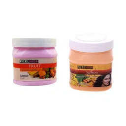 FEELHIGH Set of Fruit & Saffron Organic Face & Body Cream - 500 ml each-14
