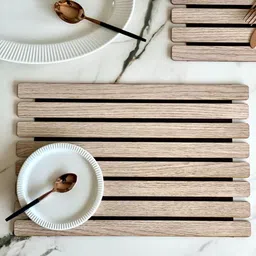 Mason Home 2-Pcs Cream-Color Elm Foldable Tablemats-13