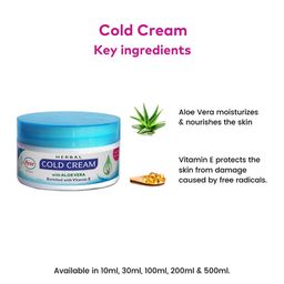 AYUR HERBALS Set Of 3 Cold Cream With Aloevera, Rose & Cucumber - 100 ml Each image 2