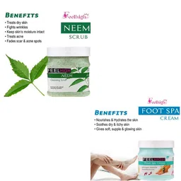 FEELHIGH Set of 2 Neem Scrub and Foot Spa Cream image 2