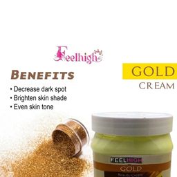 FEELHIGH Set Of 2 Mask & Gold Cream 500ml Each image 3