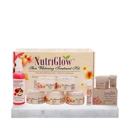 NutriGlow Skin Whitening Treatment Facial Kit with Face Toner & Bleach Cream-31