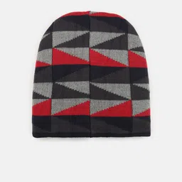 EL REGALO Printed Woolen Beanie-image-12