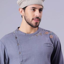 Bharatasya Men Knitted Cotton Beanie-54