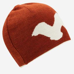 Wildcraft Adults Orange & White Self Design Brand Logo Acrylic Beanie Cap-3