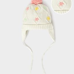 MiArcus Kids Self Design Cotton Beanie-15