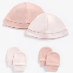 mothercare Girls Pack of 2 Beanie & 2 Mittens Set-13