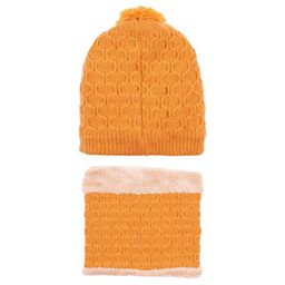 Status Quo Men Self Design Acrylic Beanie With Muffler Set image 4