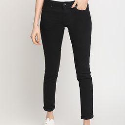 Pepe Jeans Women Black Regular Fit Mid-Rise Clean Look Jeans-picture-26