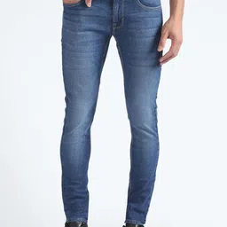 Flying Machine Men Super Skinny Fit Low-Rise Clean Look Light Fade Stretchable Jeans-image-52
