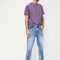 max Men Mid-Rise Heavy Fade Clean Look Stretchable Jeans-image-77