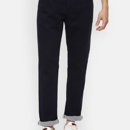 Louis Philippe Jeans Men Navy Blue Slim Fit Jeans-image-25