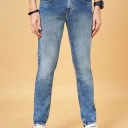 SF JEANS by Pantaloons Men Skinny Fit Clean Look Light Fade Stretchable Jeans-image-22