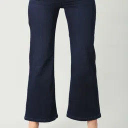 Mustard Women Clean Look Relaxed Fit Cotton Jeans-image-99