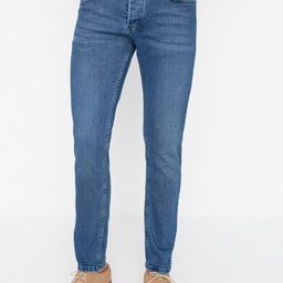 Trendyol Men Regular Fit Mid-Rise Stretchable Jeans-40