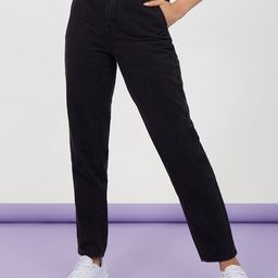 Styli Women High Rise Paper Bag Waist Mom Jeans-image-87