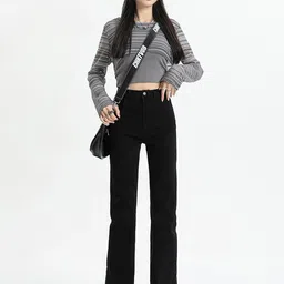 LULU & SKY Women High-Rise Clean Look Stretchable Jeans-picture-20