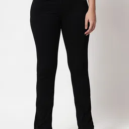 Chemistry Women Clean Look High-Rise Bootcut Pure Cotton Jeans-picture-24