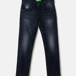United Colors of Benetton Boys Slim Fit Light Fade Jeans-picture-8