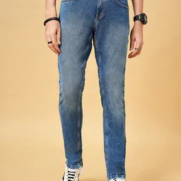 SF JEANS by Pantaloons Men Skinny Fit Clean Look Light Fade Stretchable Jeans-image-83