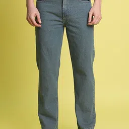 Bene Kleed Men Cotton Relaxed Fit Low Distress Light Fade Jeans-image-80