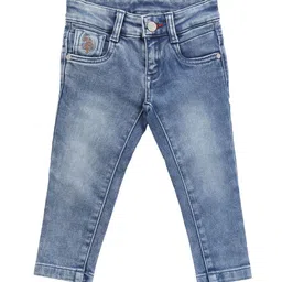 U.S. Polo Assn. Kids Boys Skinny Fit Light Fade Stretchable Jeans-picture-8