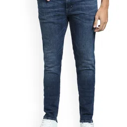 Jack & Jones Men Slim Fit Low-Rise Light Fade Cotton Jeans-image-51