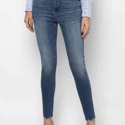 AMERICAN EAGLE OUTFITTERS Women Blue Light Fade Jeans-picture-40