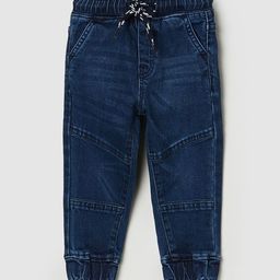 max Boys Low Distress Cat Scratches Pure Cotton Mid-Rise Light Fade Cropped Jeans-image-26