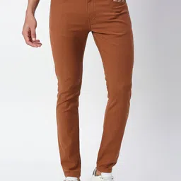 Pepe Jeans Men Khaki Skinny Fit Stretchable Jeans-image-70