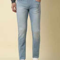 Allen Solly Men Skinny Fit Washed Clean Look Stretchable Jeans-image-39