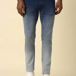 Allen Solly Men Skinny Fit Heavy Fade Jeans-picture-8