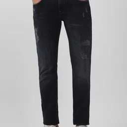 VAN HEUSEN DENIM LABS Men Light Fade Mildly Distressed Skinny Fit Jeans-image-67