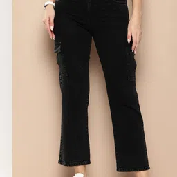 AC CREATION Women Jean Straight Fit High-Rise Jeans-image-97