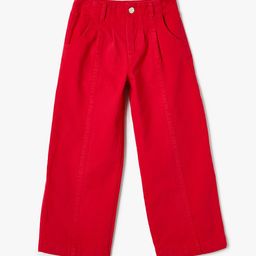 Koton Girls Mid-Rise Wide Leg Low Distress Jeans-image-32