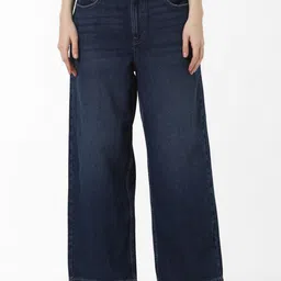 ONLY Onldoll Titanium Women Wide Leg Low Distress Jeans-image-7