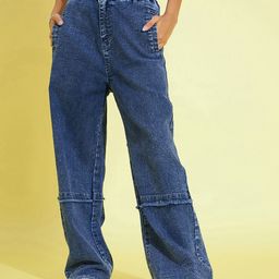 Noh.Voh - SASSAFRAS Kids Girls Straight Fit Clean Look Frayed Jeans-image-46