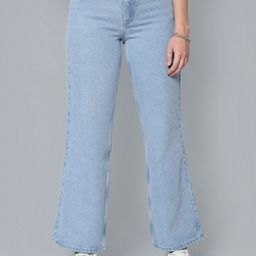 Flying Machine Women Blue Straight Fit Clean Look Jeans-image-27