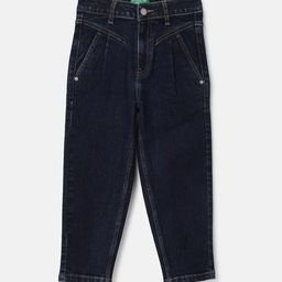 United Colors of Benetton Girls Slouchy Fit Clean Look Jeans-image-35