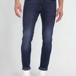 Flying Machine MenSuper Skinny Fit Clean look Light Fade Cotton Stretchable Jeans-picture-34