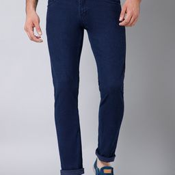 Cantabil Men Mid-Rise Clean Look Cotton Jeans-picture-15